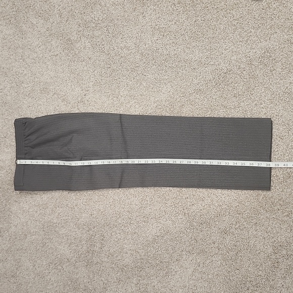 Chaps Boys 16 grey pinstripe dress pants, vest, tie, and bow tie - Picture 2 of 12